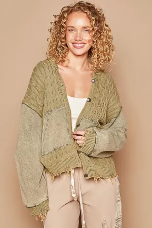 Devin Hooded Cardigan