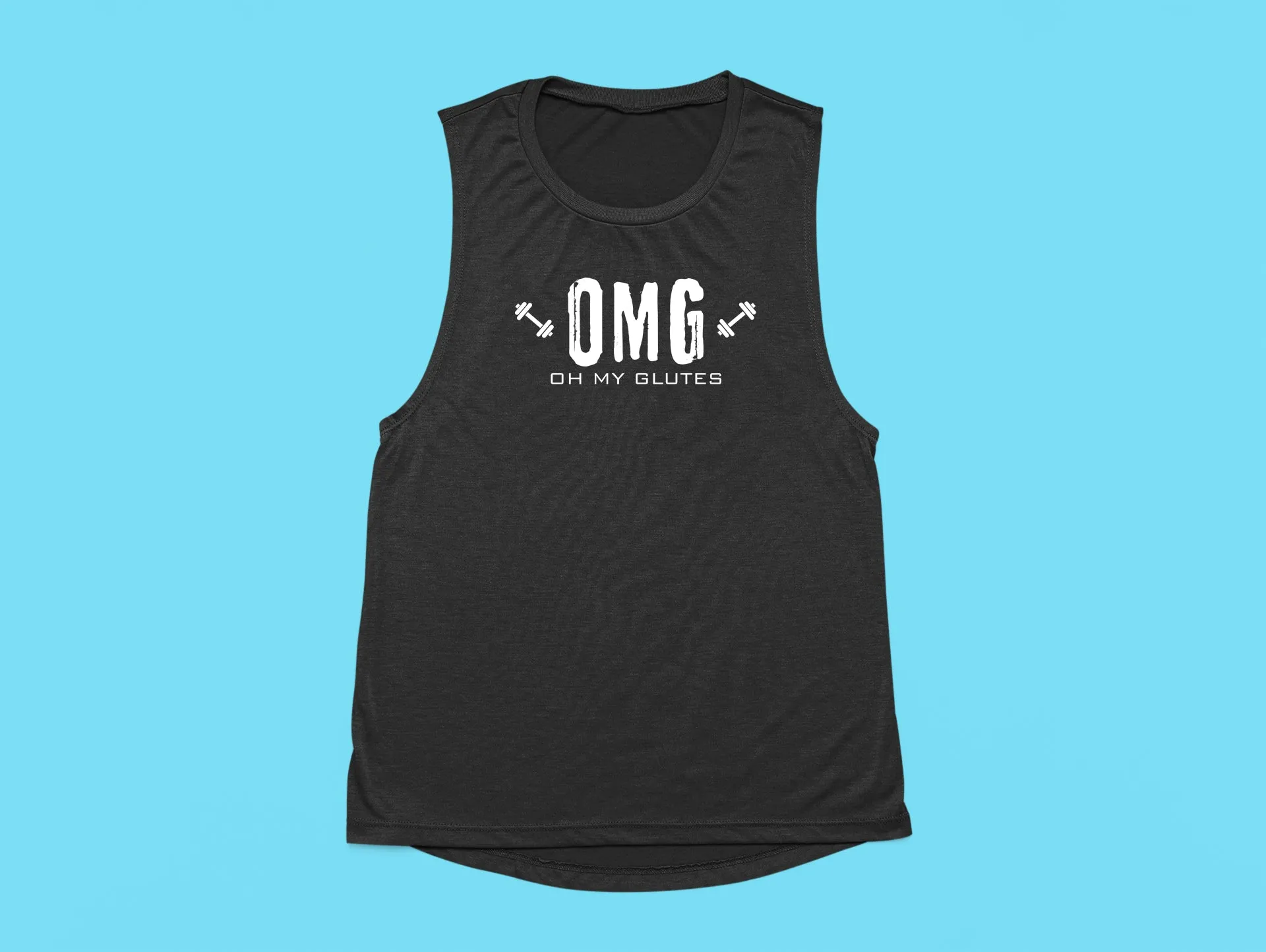 Oh my guns Glow in the Dark gym tank