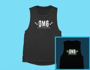 Oh my guns Glow in the Dark gym tank