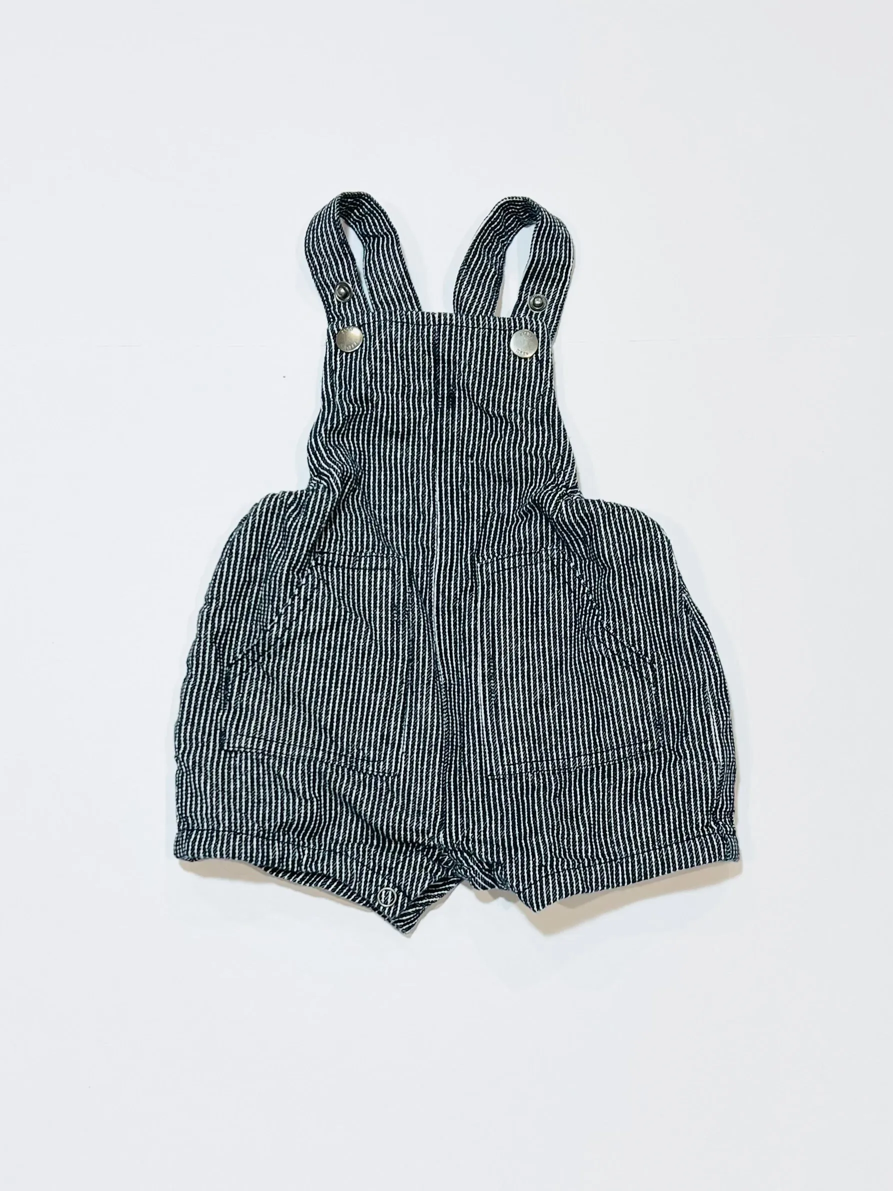 Striped denim overalls - Size 000