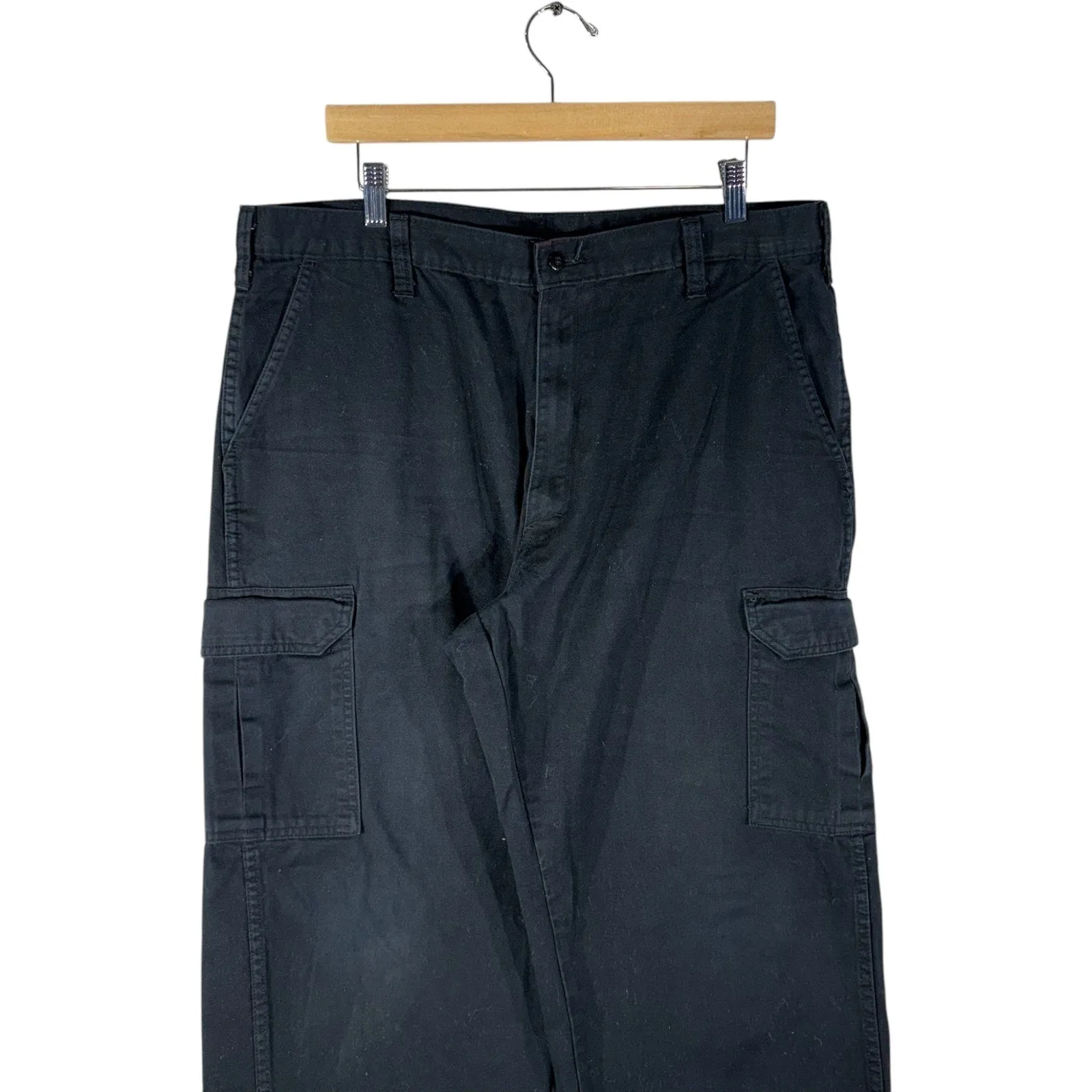 Vintage Cargo Pants Black Mens 38x30