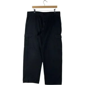 Vintage Cargo Pants Black Mens 38x30
