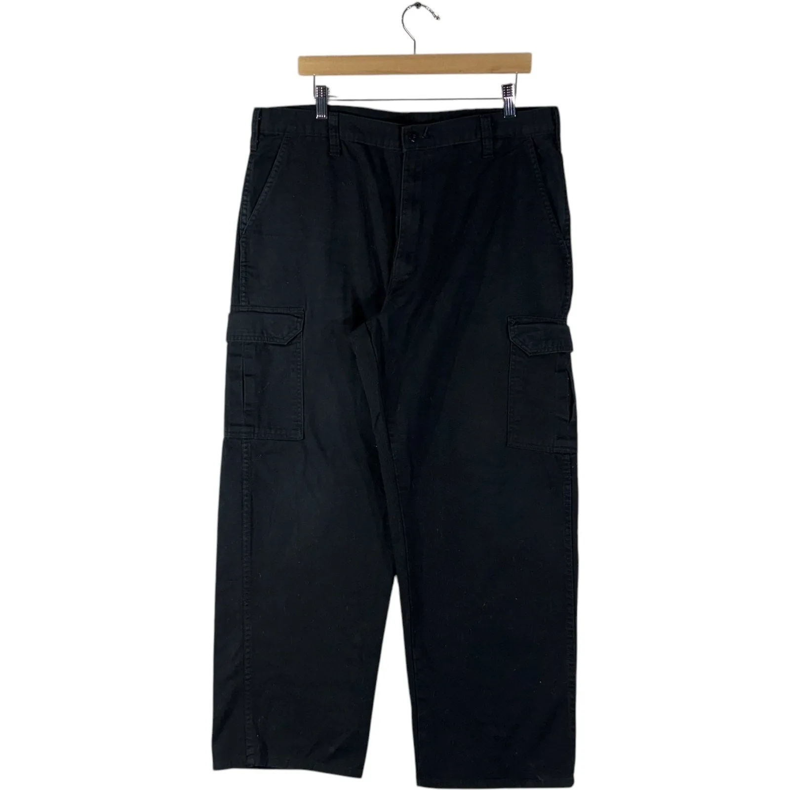 Vintage Cargo Pants Black Mens 38x30